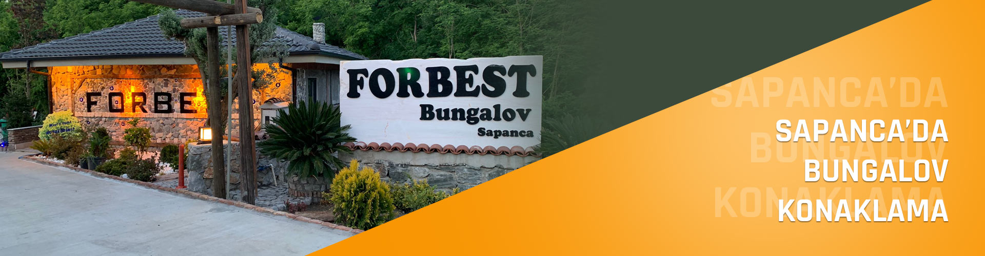 Sapanca Forbest Bungalov Konaklama